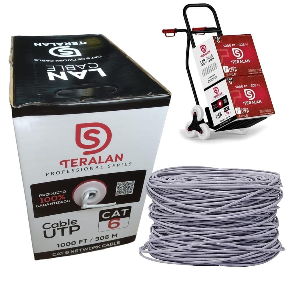 Cable UTP exterior sin gel Cat 6 – Todo de Redes