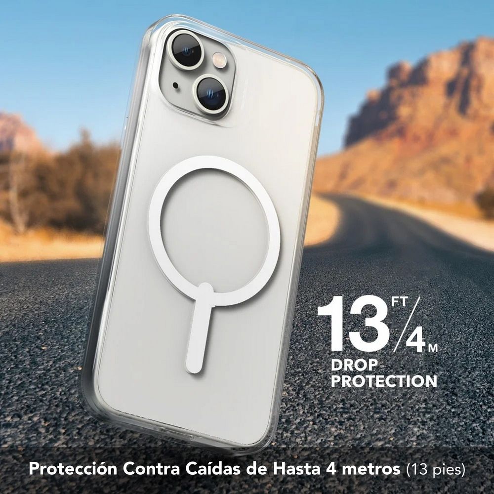 Case Carcasa Gear4 para iPhone 14 Pro Transparente Crystal Palace