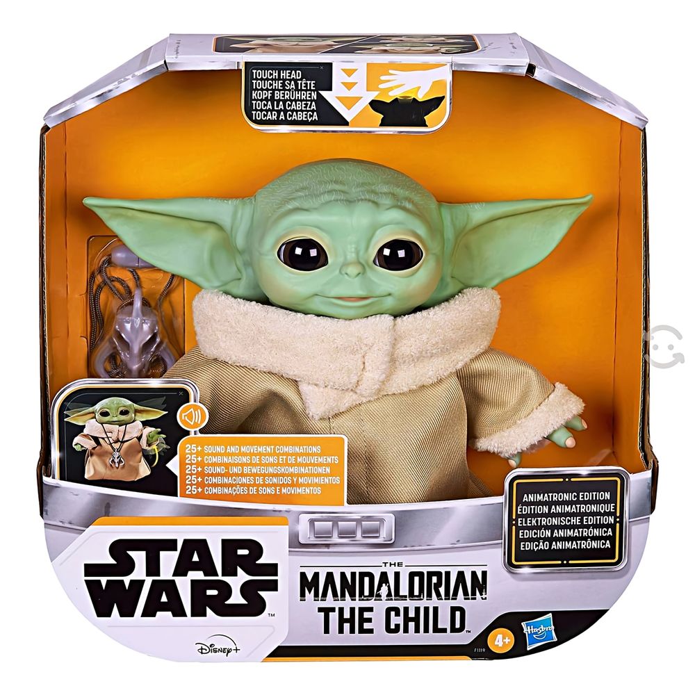 Star wars hasbro child animatronic edition discount con más de 25 sonidos y movimientos