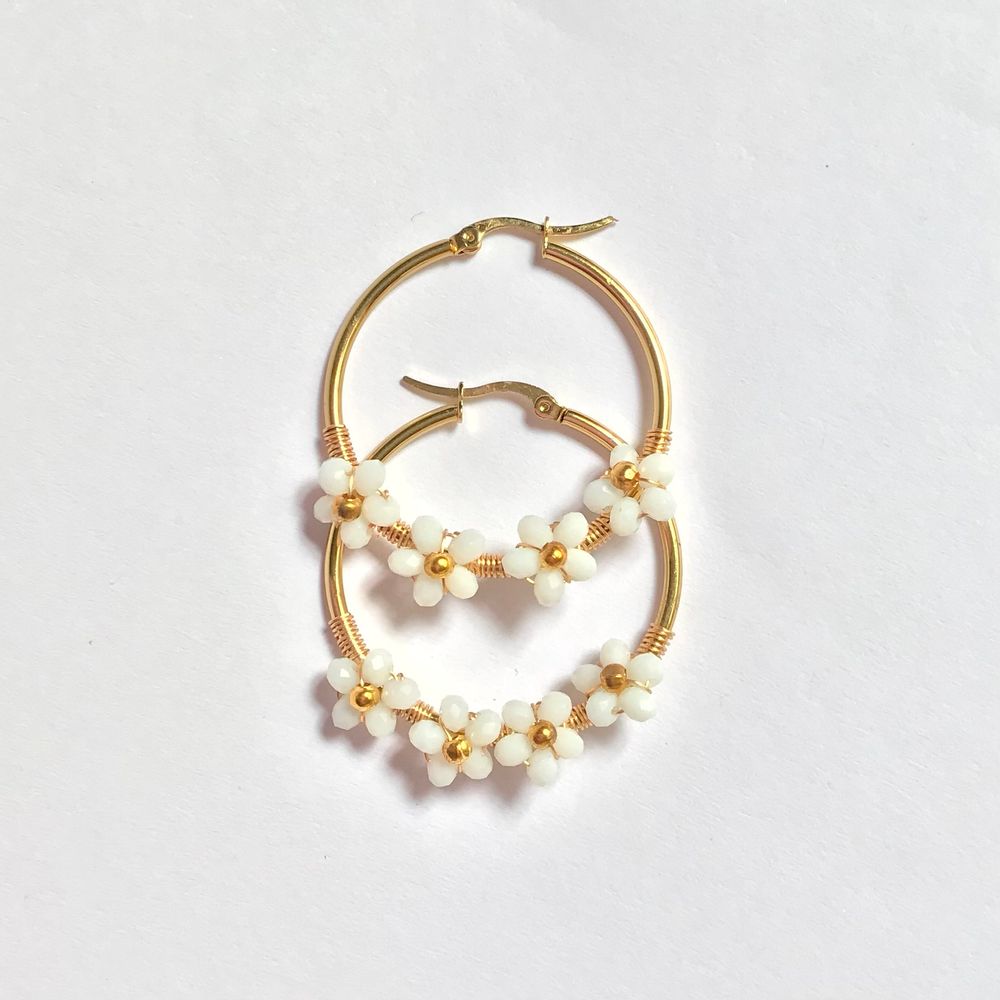 Argollas Florencia de 3.5 cm.