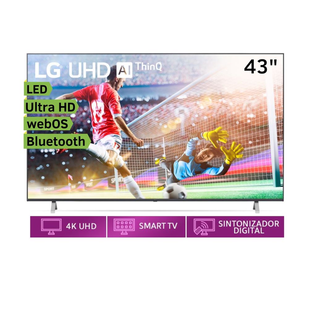 Televisor LG LED 43'' FHD ThinQ AI 43LM6370 - Oechsle