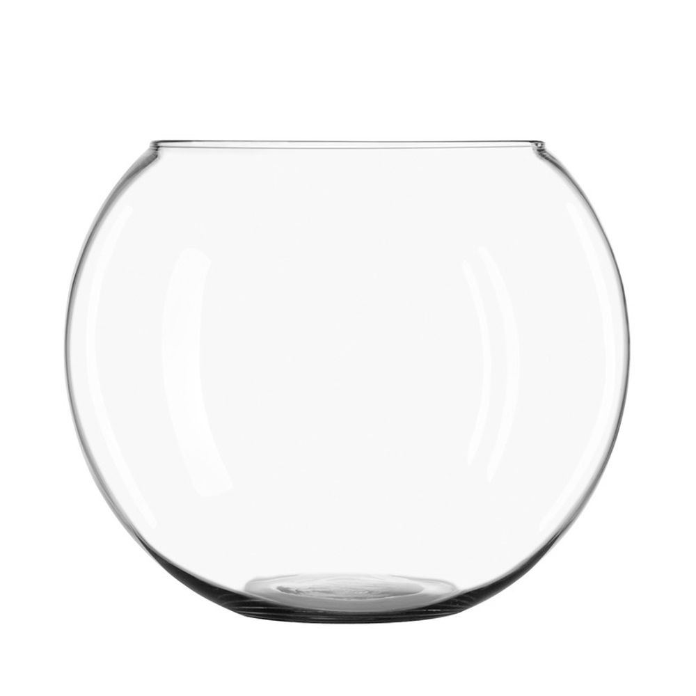 Florero en Forma de Pecera Libbey 20.96 cm. x 25.4 cm