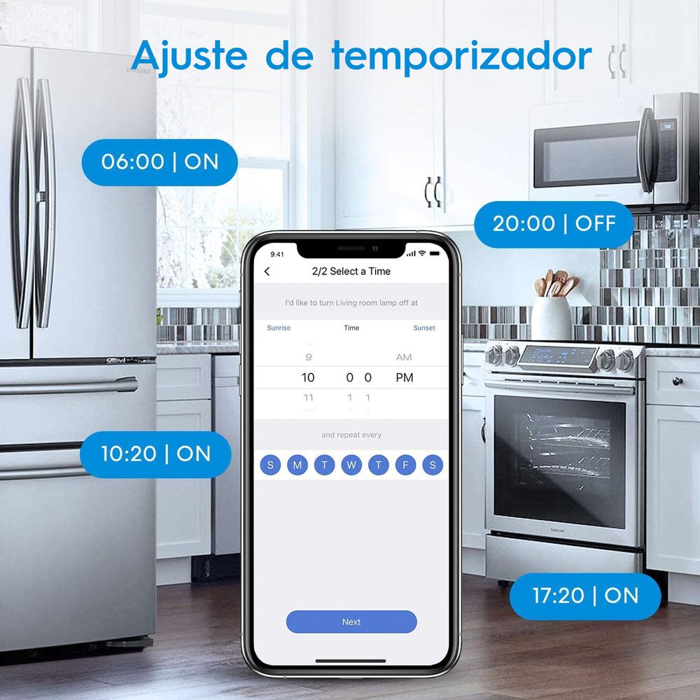 Enchufe Inteligente Meross Mss110pk3 Apple Homekit