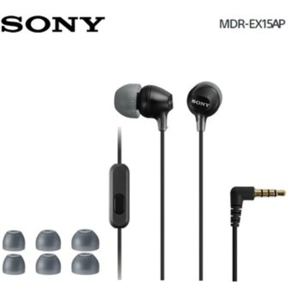 Audifono Sony MdrEx15Ap - Negro