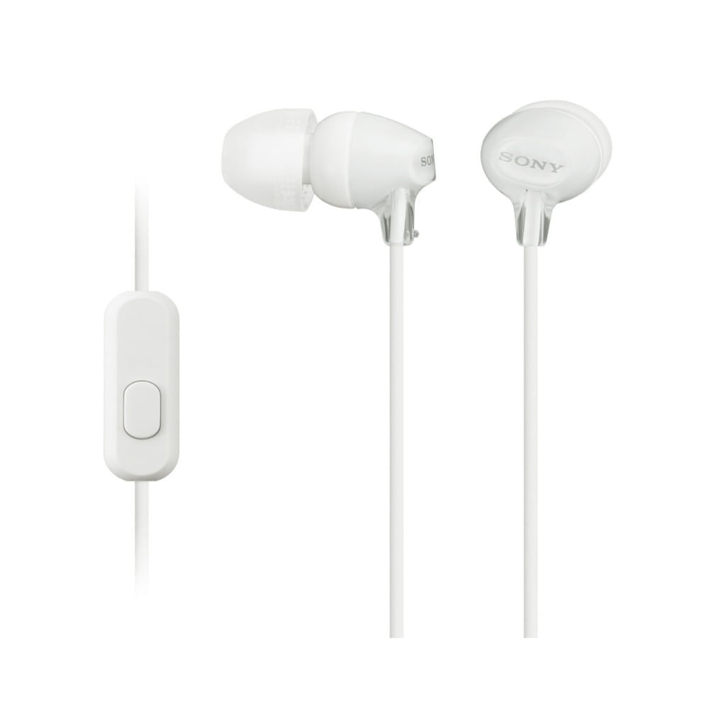 Audifono Sony MdrEx15Ap - Blanco