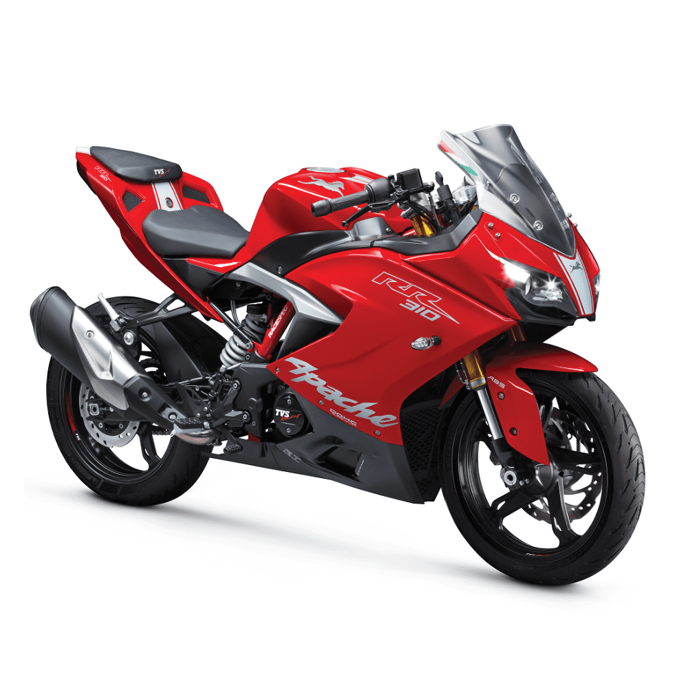 Motocicleta Tvs Apache RR310 FI Rojo