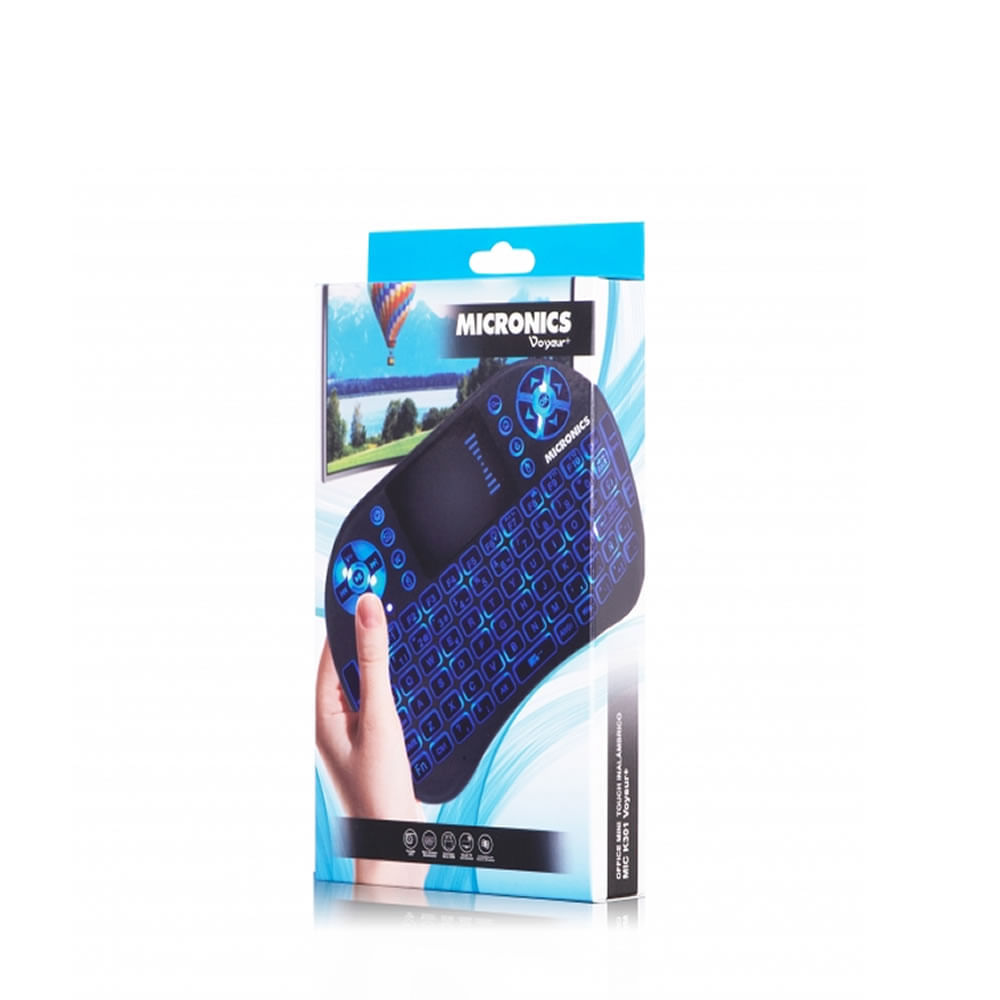 Mini Teclado Inalambrico con Luz para Monitor I Oechsle - Oechsle