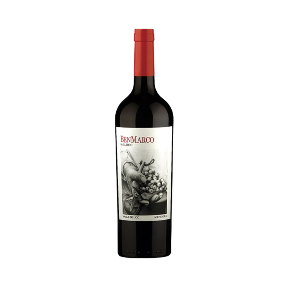 Vino Tinto BENMARCO Malbec Botella 750ml