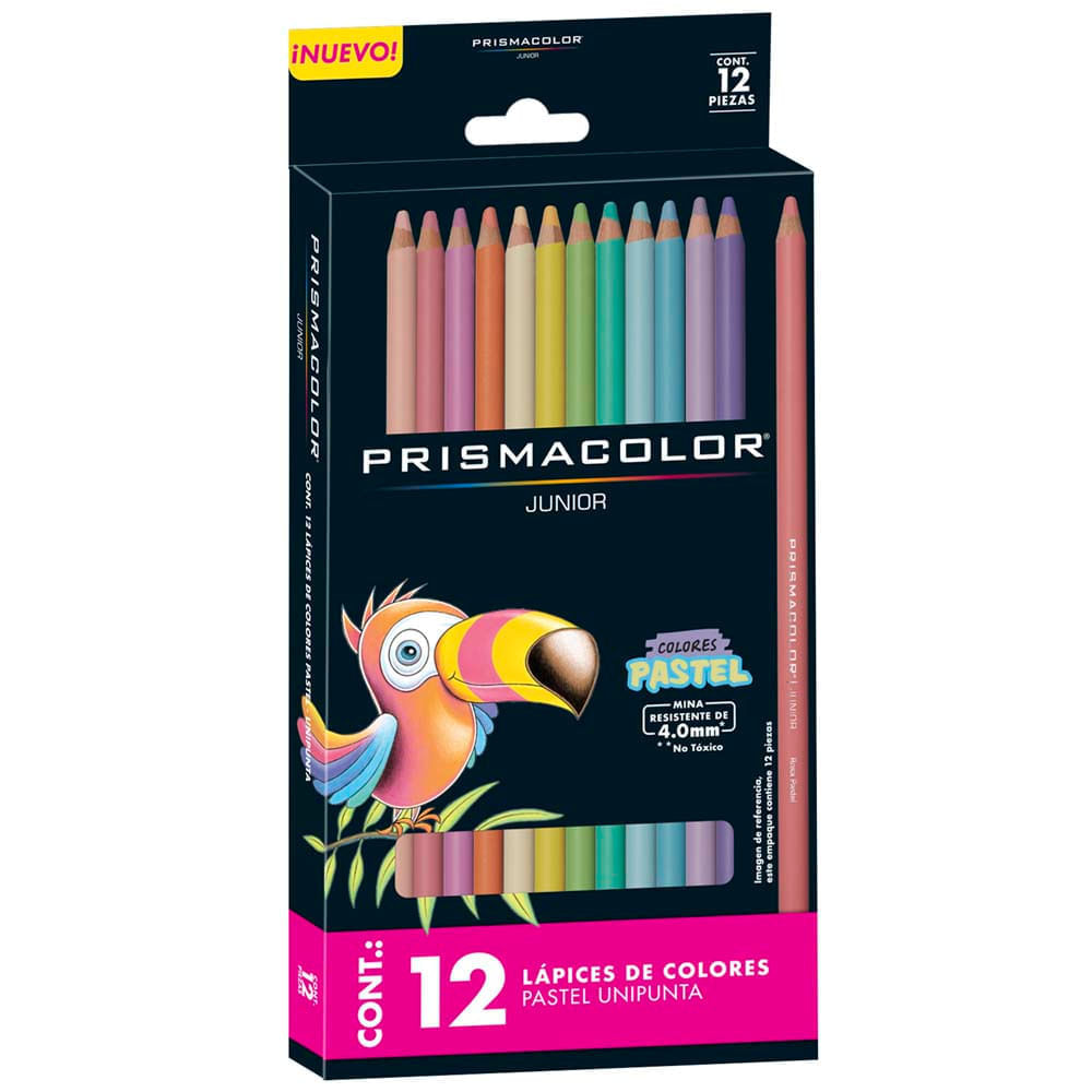 Lápices PRISMACOLOR de Color Pastel 12un