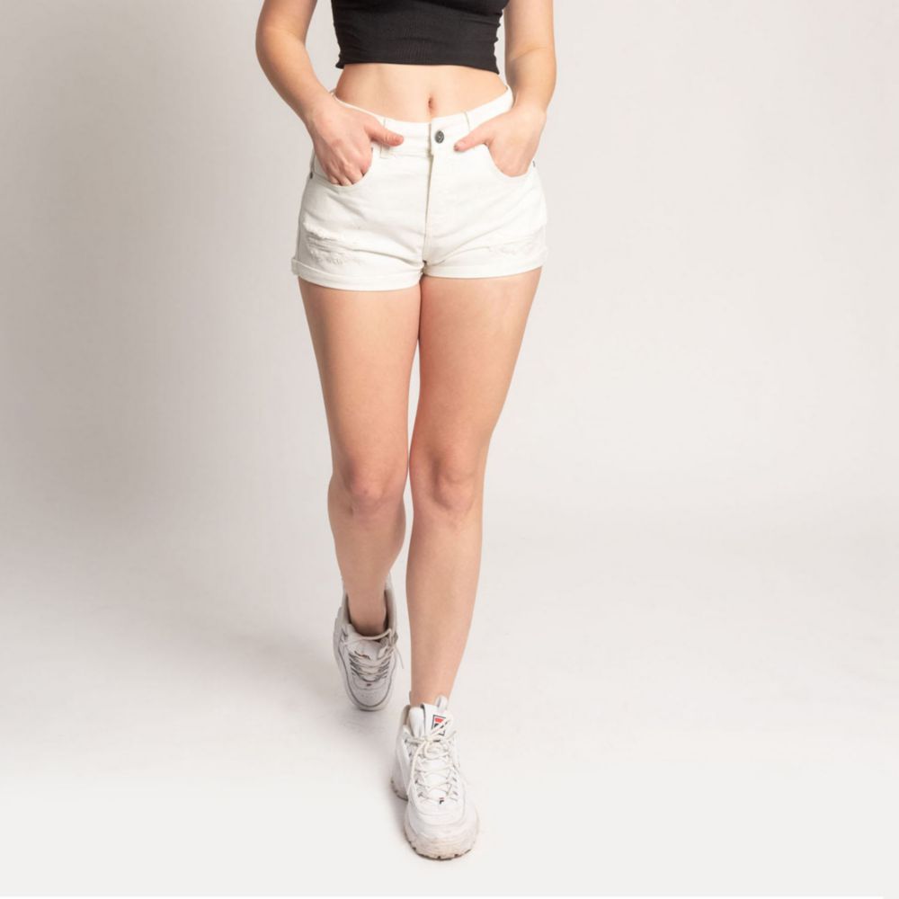 Short Cottons Jeans Mujer Kim | Oechsle.pe -