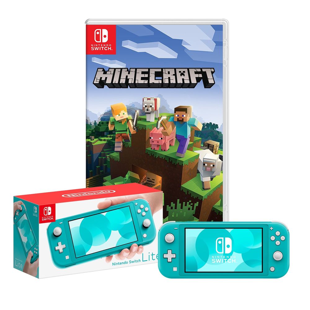 Nintendo Switch Lite Turquesa + Minecraft