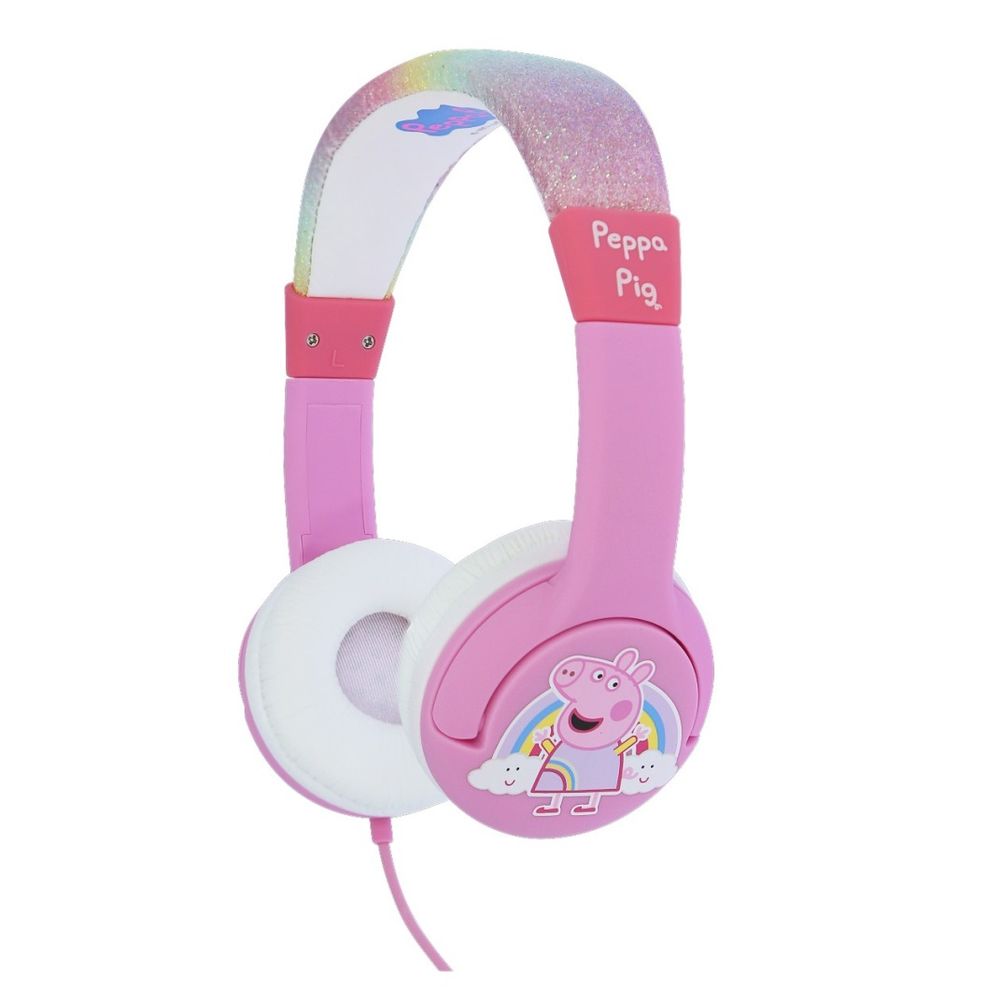 Auriculares Infantiles Otl Peppa Pig Rainbow para 3 y 7 Años