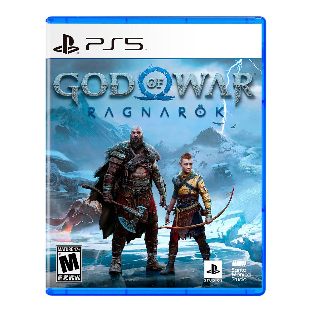 God Of War Ragnarok + Mando Dualsense Midnight Black Playstation 5