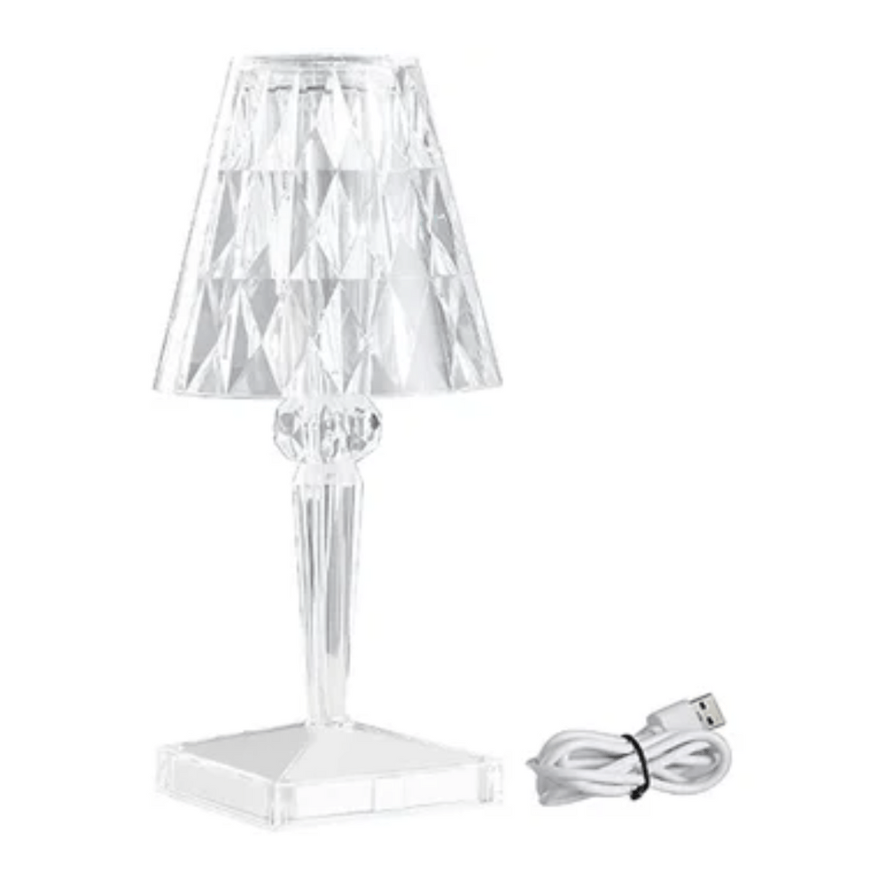 Lampara Cristal Tactil Led
