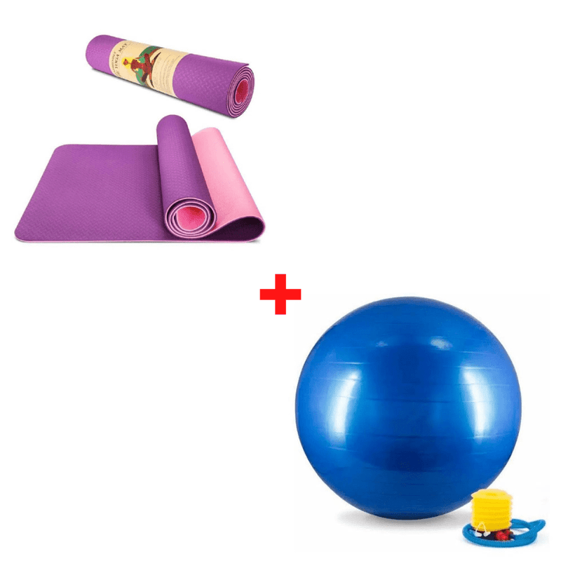 Pelota yoga pilates 75cm + inflador I Oechsle - Oechsle