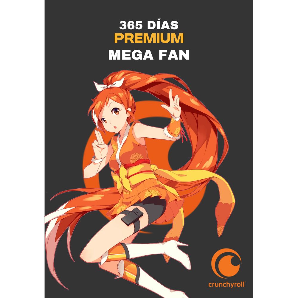 Crunchyroll Mega Fan - 12 Meses - Mobile - Compre na Nuuvem