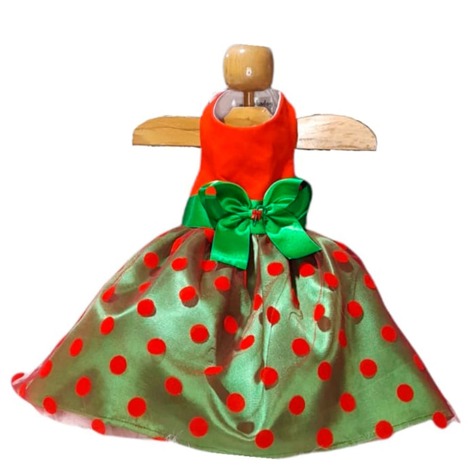 Ropa de Mascotas Inkadog Vestido Navideño Rojo falda Verde con Lunares  Rojos Talla 3 | Oechsle - Oechsle