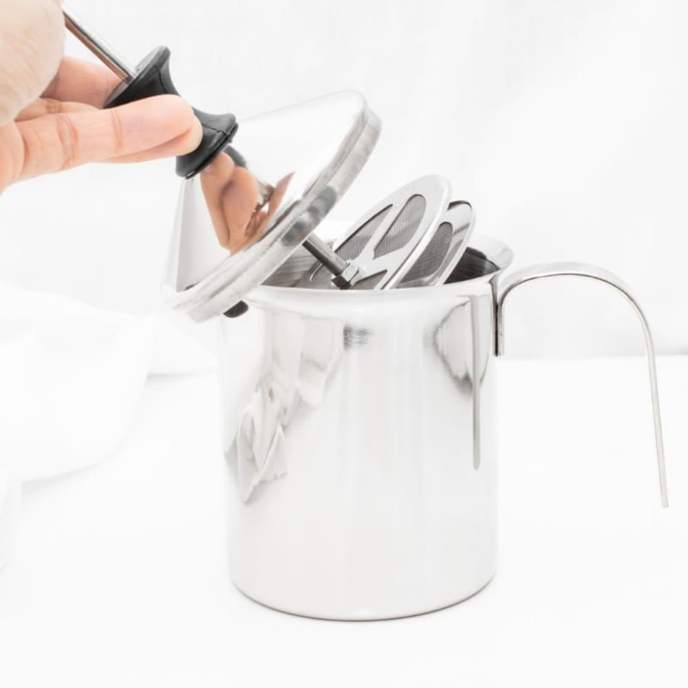 Jarra espumadora de leche de acero inoxidable 400ml