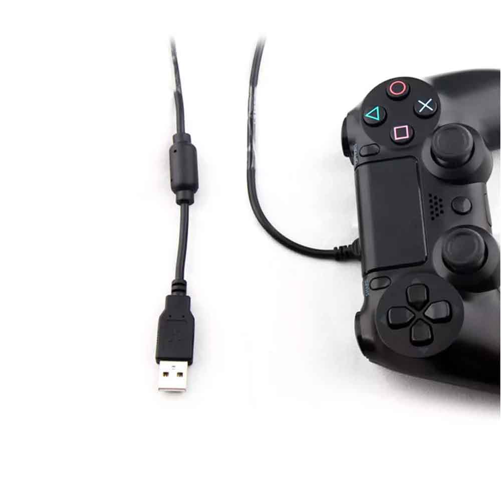 Cable de Carga y Datos para Mando PS4 Dualshock 2 Metros