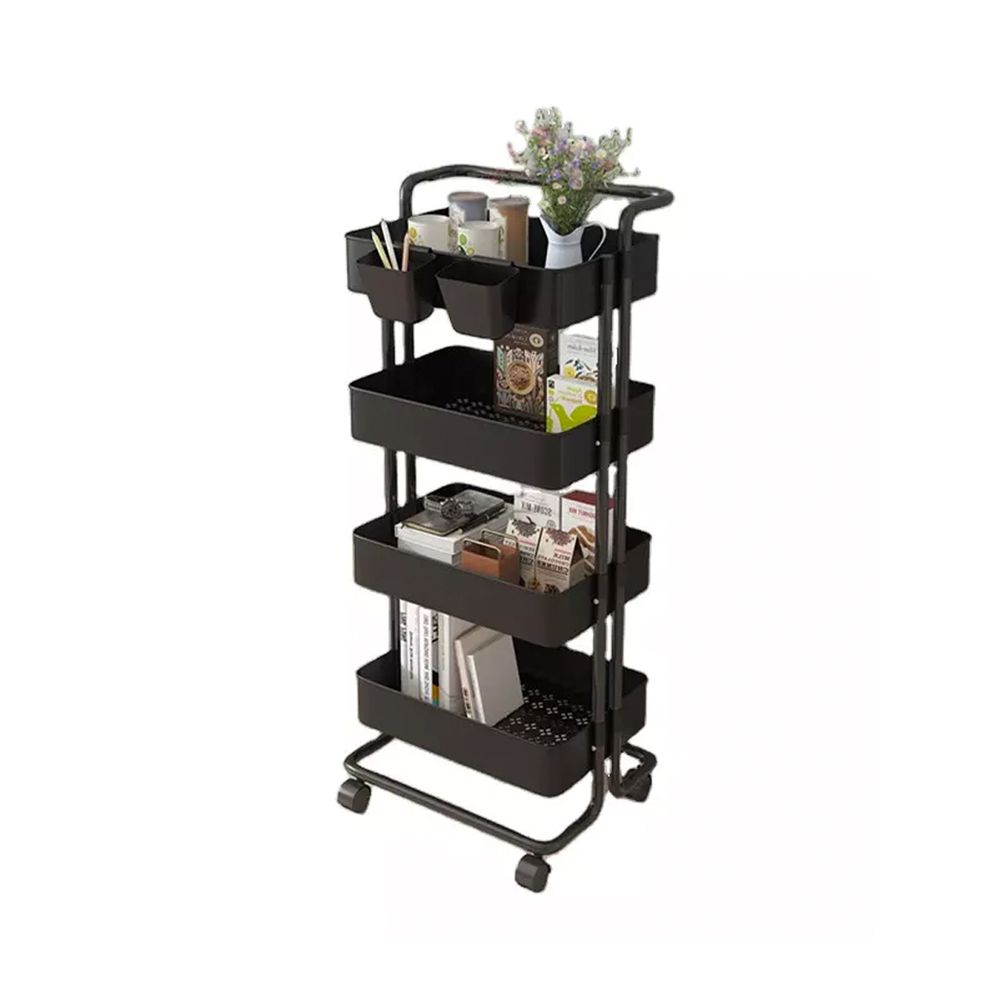 Estante Organizador Cocina Comedor 4 Niveles Negro