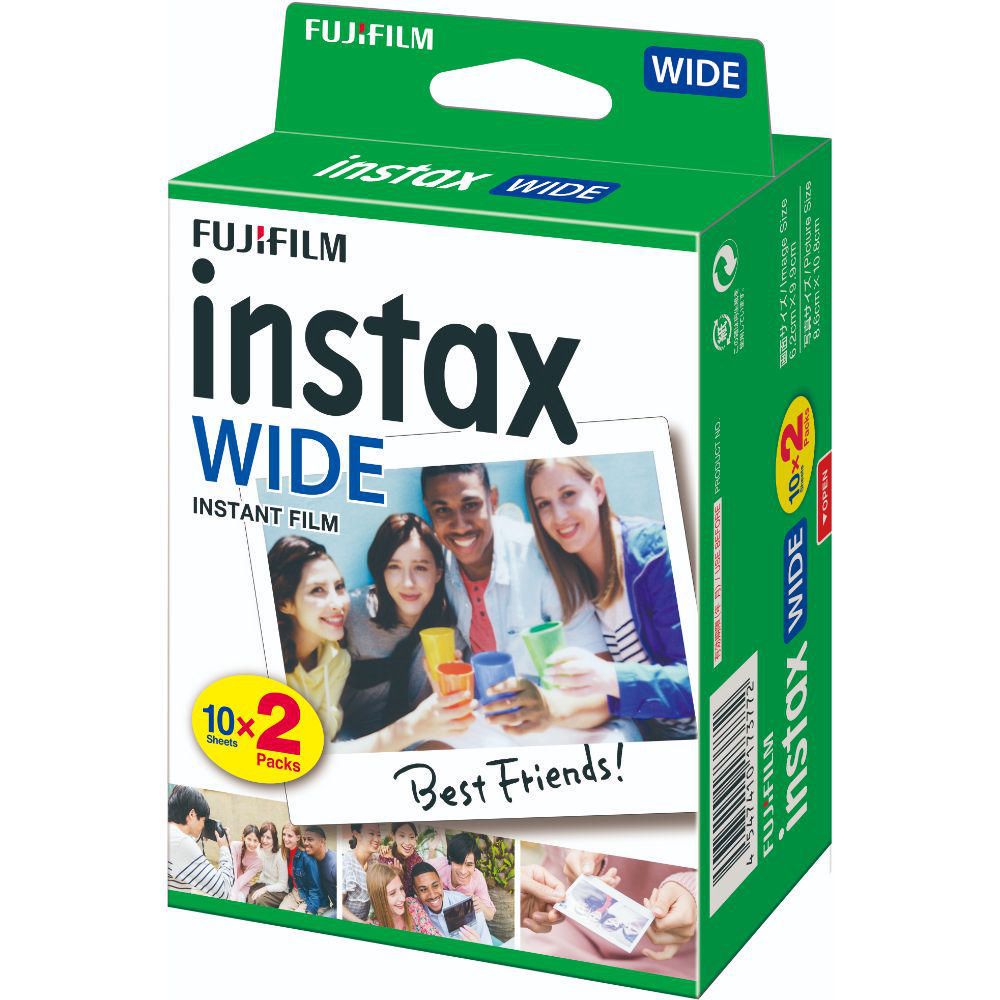 Pack de Película Fujifilm Wide x 20