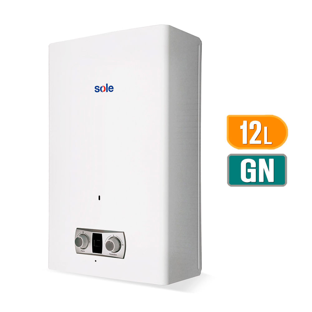 Calentador a gas GN Modulante 12 litros