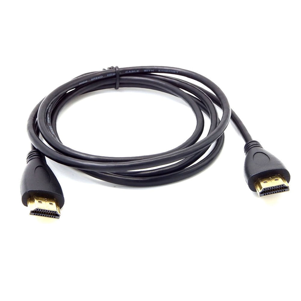 Cable HDMI 5 Metros Full HD 3D V1.4 PVC Negro HDMI a HDMI