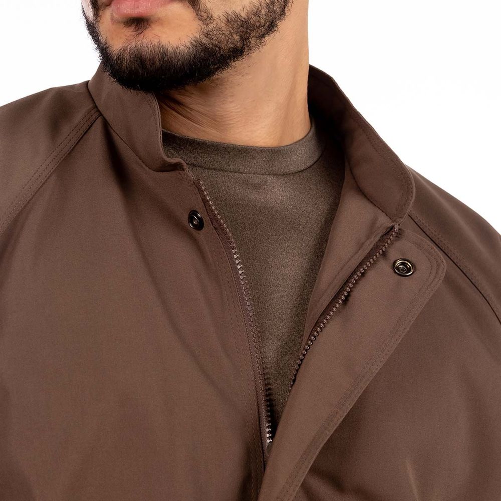 Casaca marron hombre hot sale