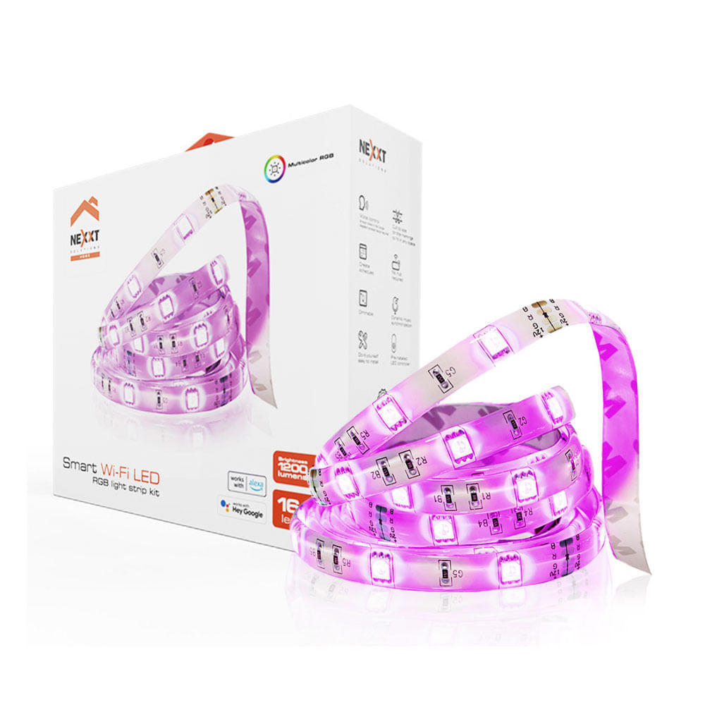 Smart led Strip RGB 16 1.2m Nexxt Home