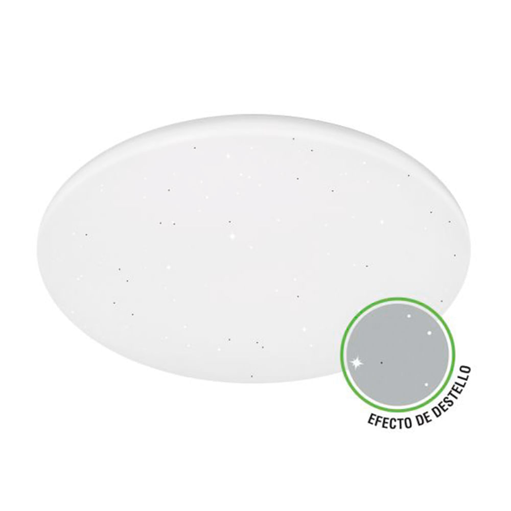 Plafón blanco led Shiny 40W LC