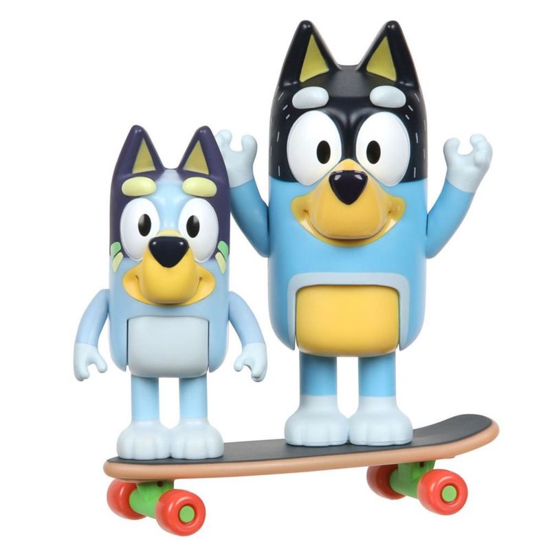 Figuras Mum Y Bingo BLUEY Pack x 2