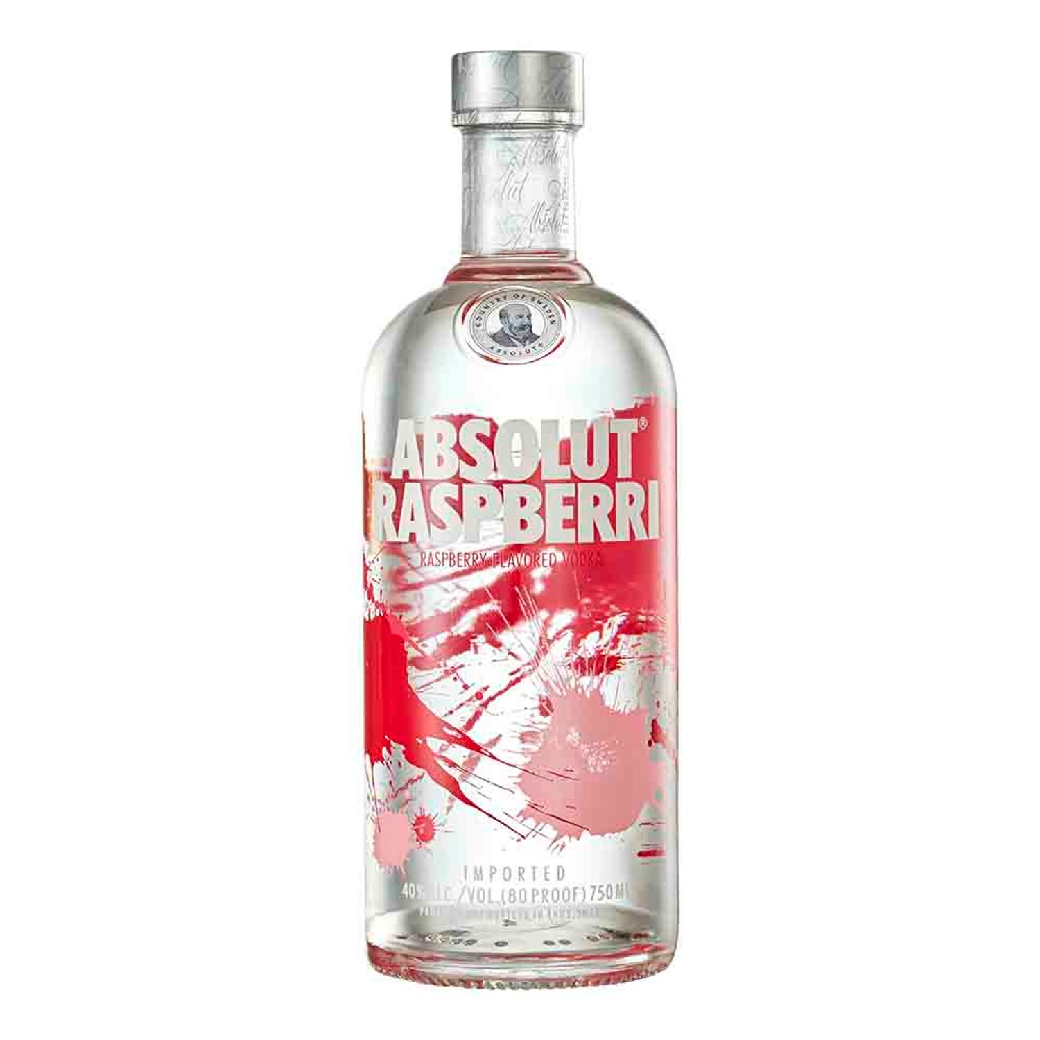 Vodka ABSOLUT Raspberry Botella 750ml - Oechsle