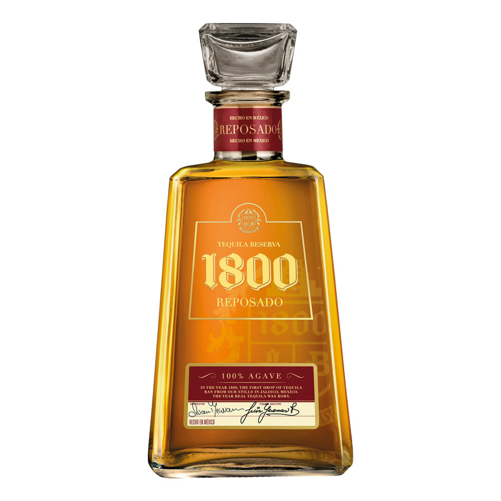 Tequila 1800 Reposado Botella 750ml