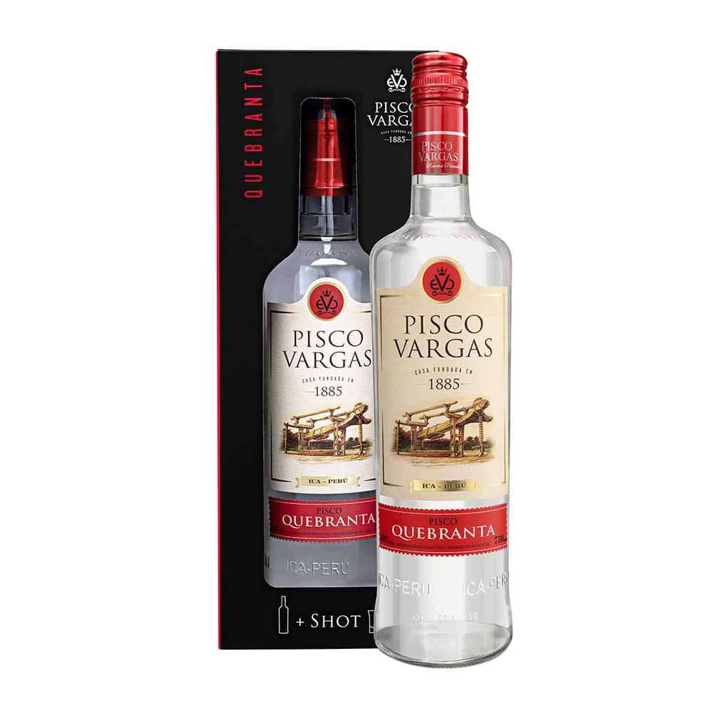 Pisco VARGAS Reserva Privada Quebranta Botella 750ml
