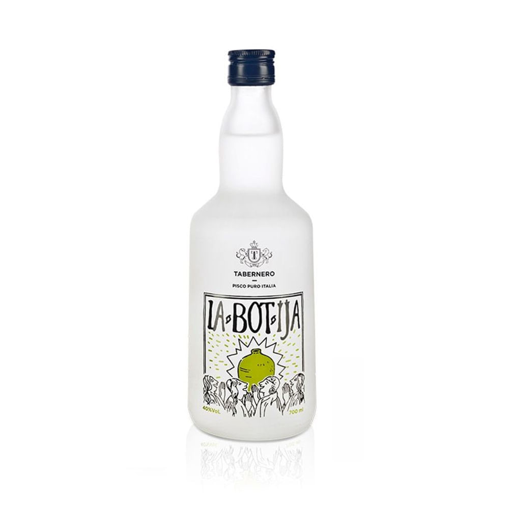 Pisco LA BOTIJA Tabernero Italia botella 700 ml