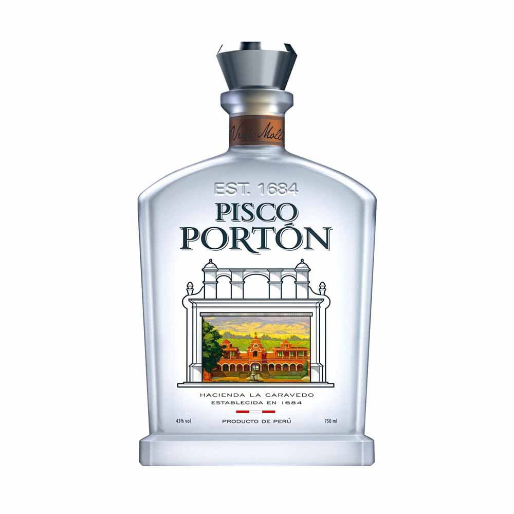 Pisco PORTÓN Mosto Verde Mollar Botella 750ml