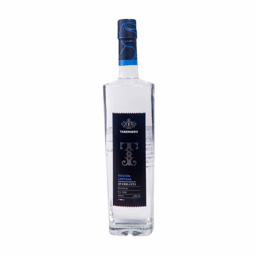 Pisco TABERNERO Edición Limitada Quebranta Botella 700ml