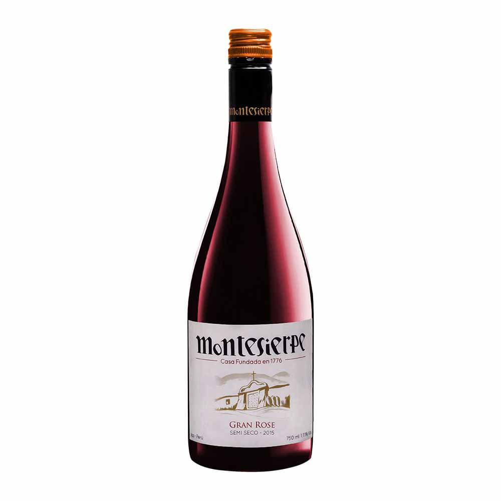 Vino Rosé MONTESIERPE Semi Seco Botella 750ml