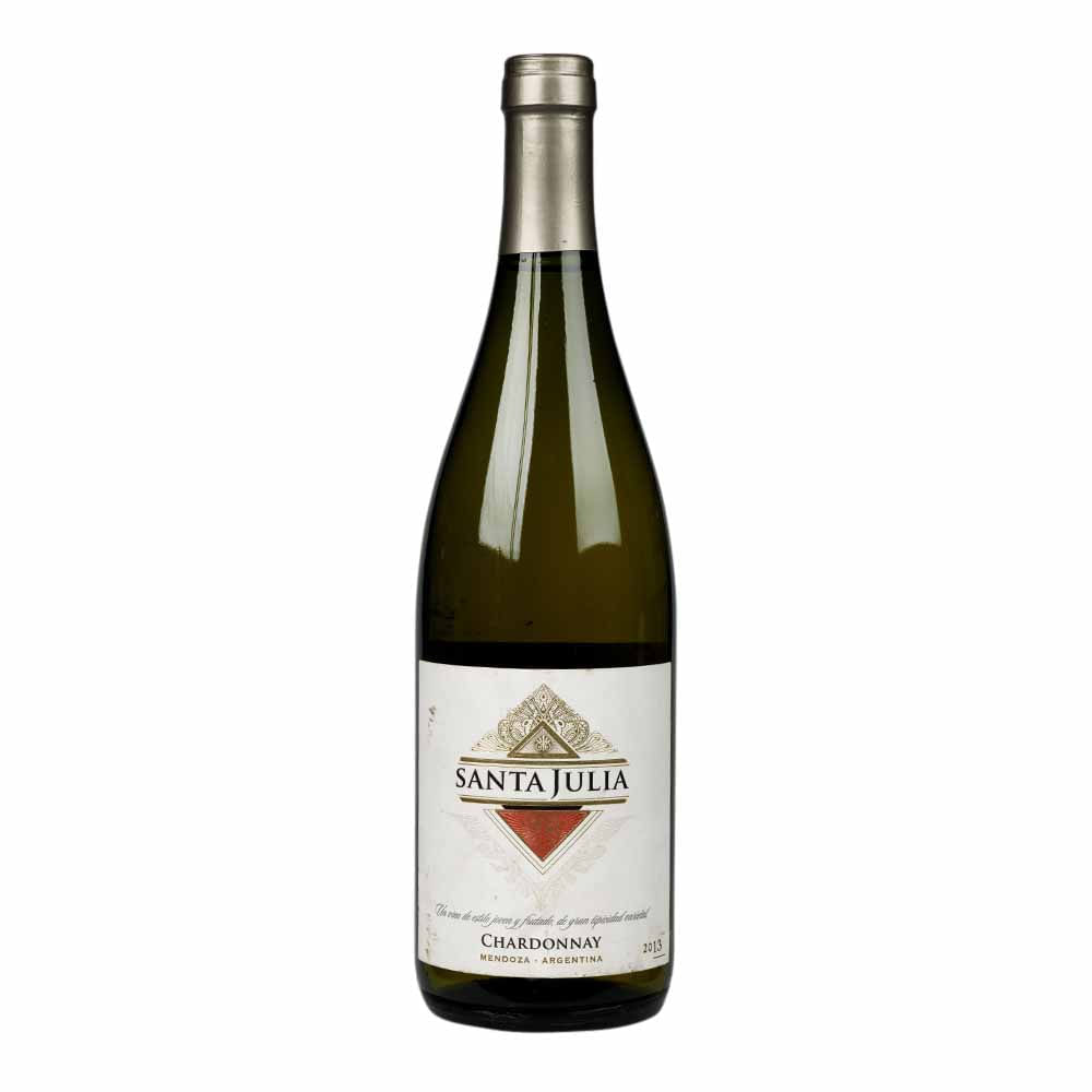 Vino Blanco SANTA JULIA Chardonnay Botella 750ml