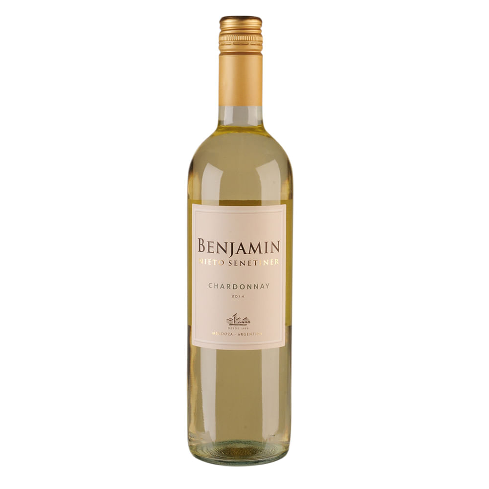 Vino Blanco NIETO SENETINER BENJAMIN Chardonnay Botella 750ml