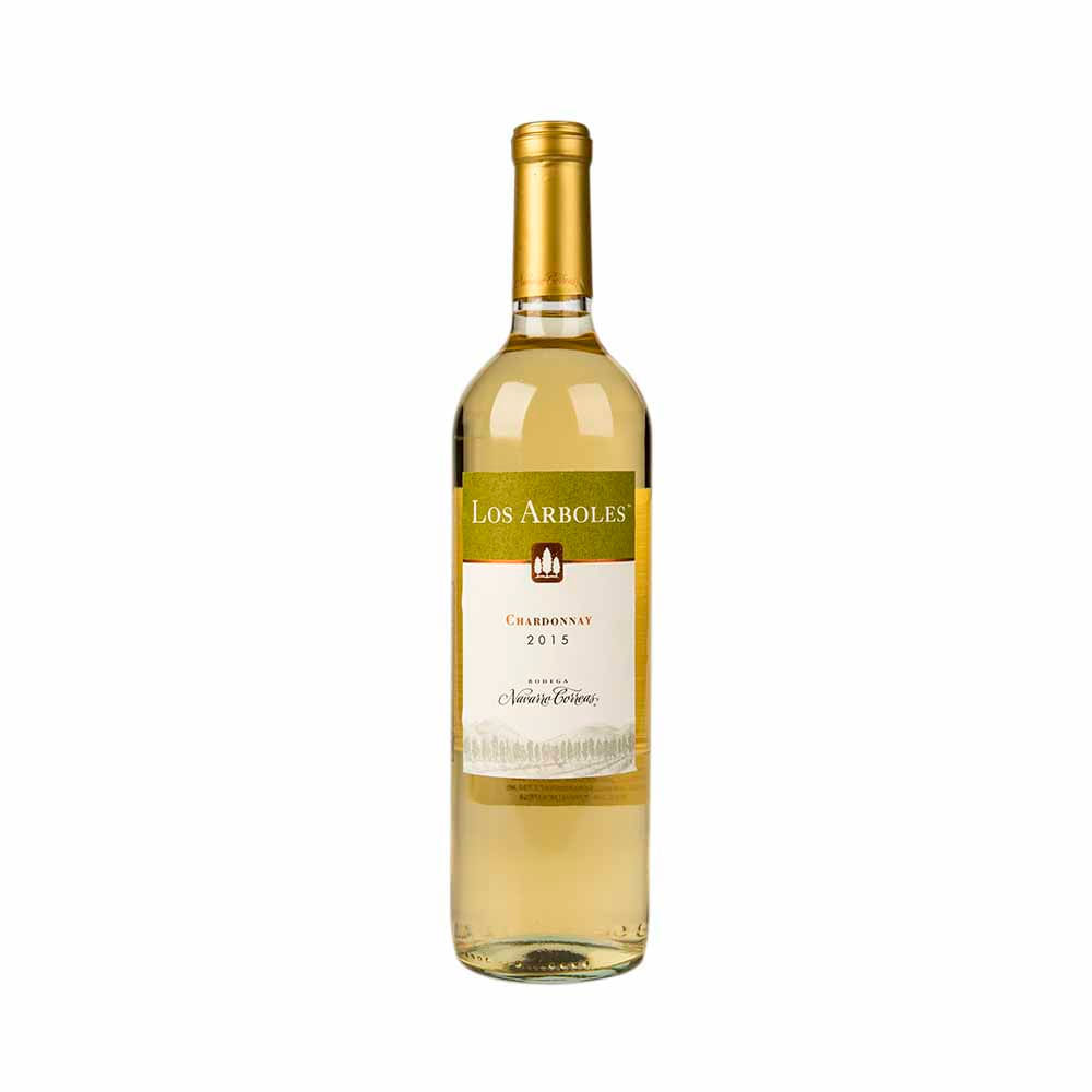Vino Blanco NAVARRO CORREAS Los Árboles Chardonnay Botella 750ml