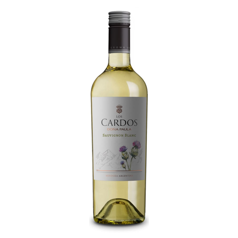 Vino Blanco LOS CARDOS Sauvignon Blanc Botella 750ml