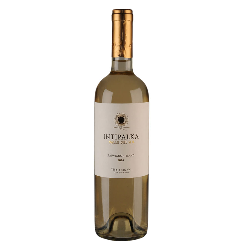Vino Blanco INTIPALKA Sauvignon Blanc Botella 750ml