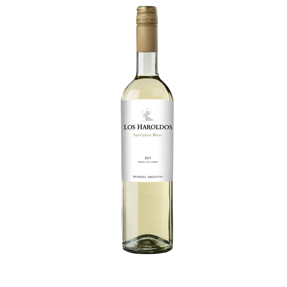 Vino Blanco LOS HAROLDOS Sauvignon Blanc Botella 750ml
