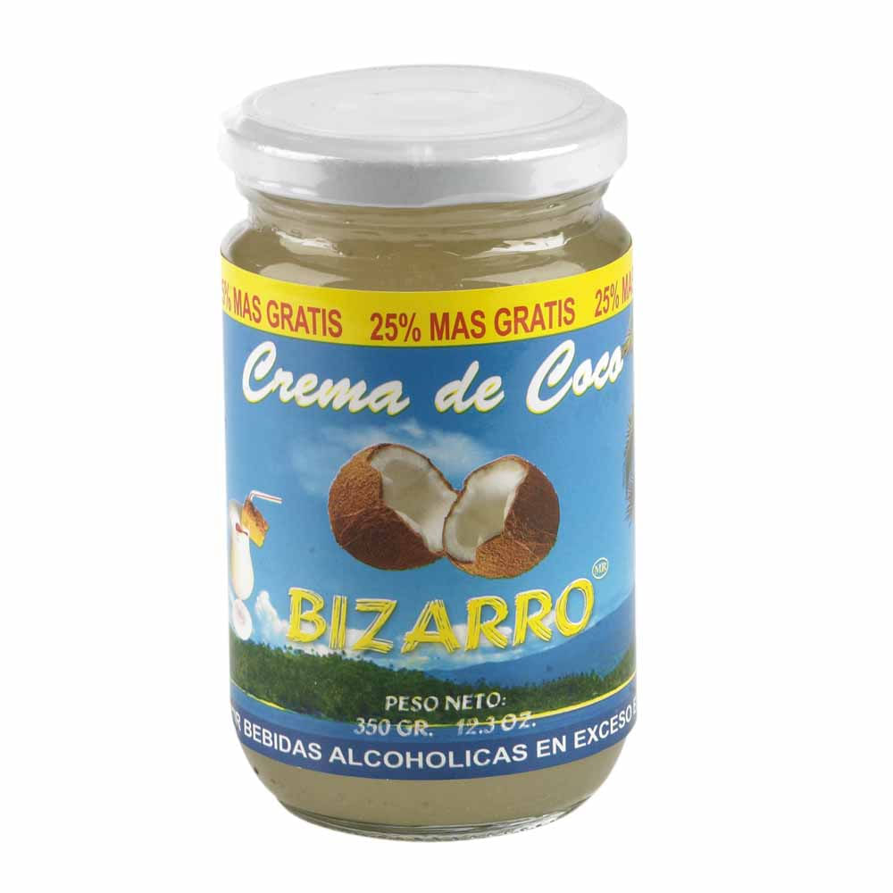 Crema de Coco BIZARRO Frasco 350g