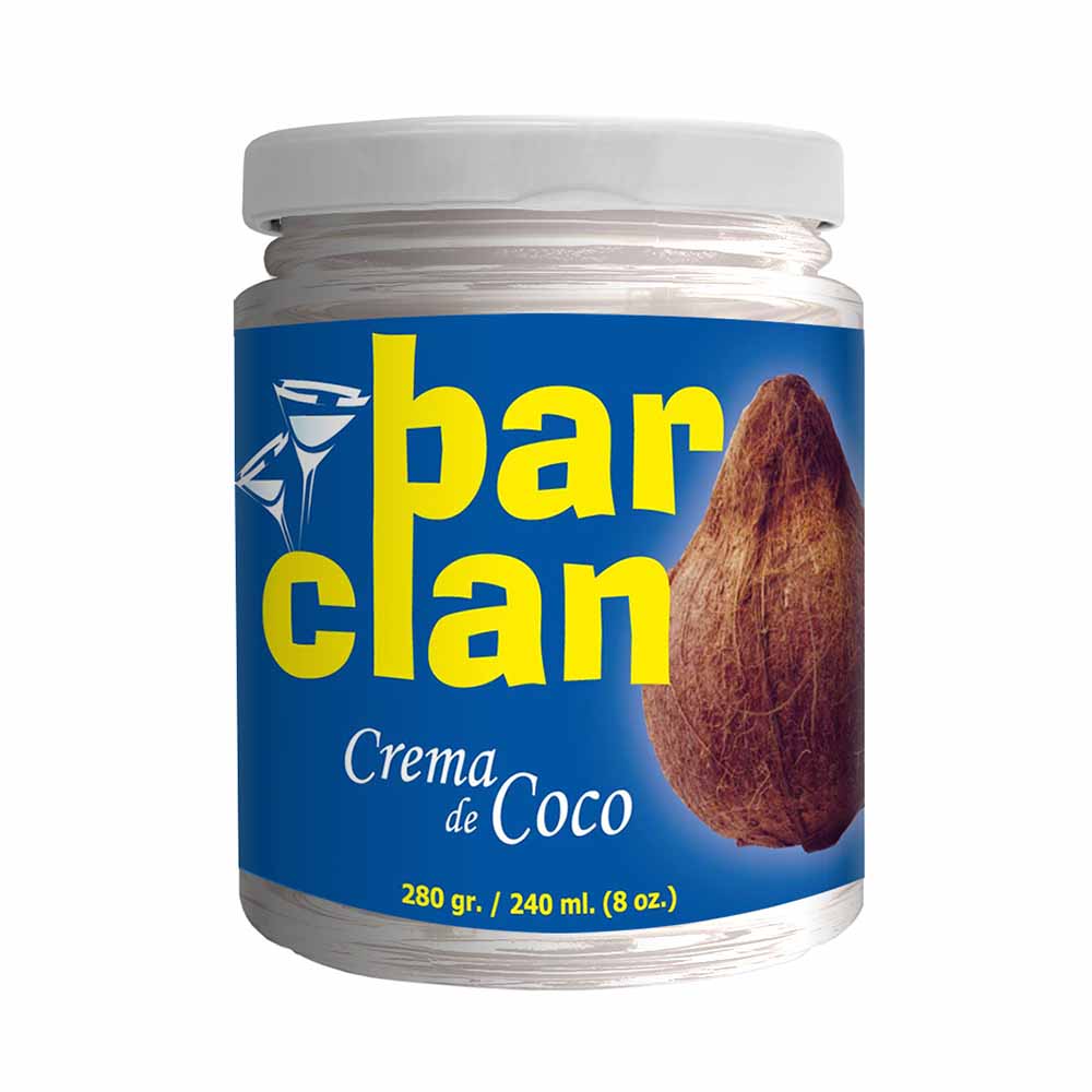 Crema de Coco BAR CLAN Frasco 280g