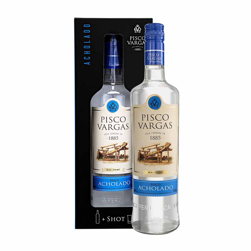 Pisco VARGAS Reserva Privada Acholado Botella 750ml