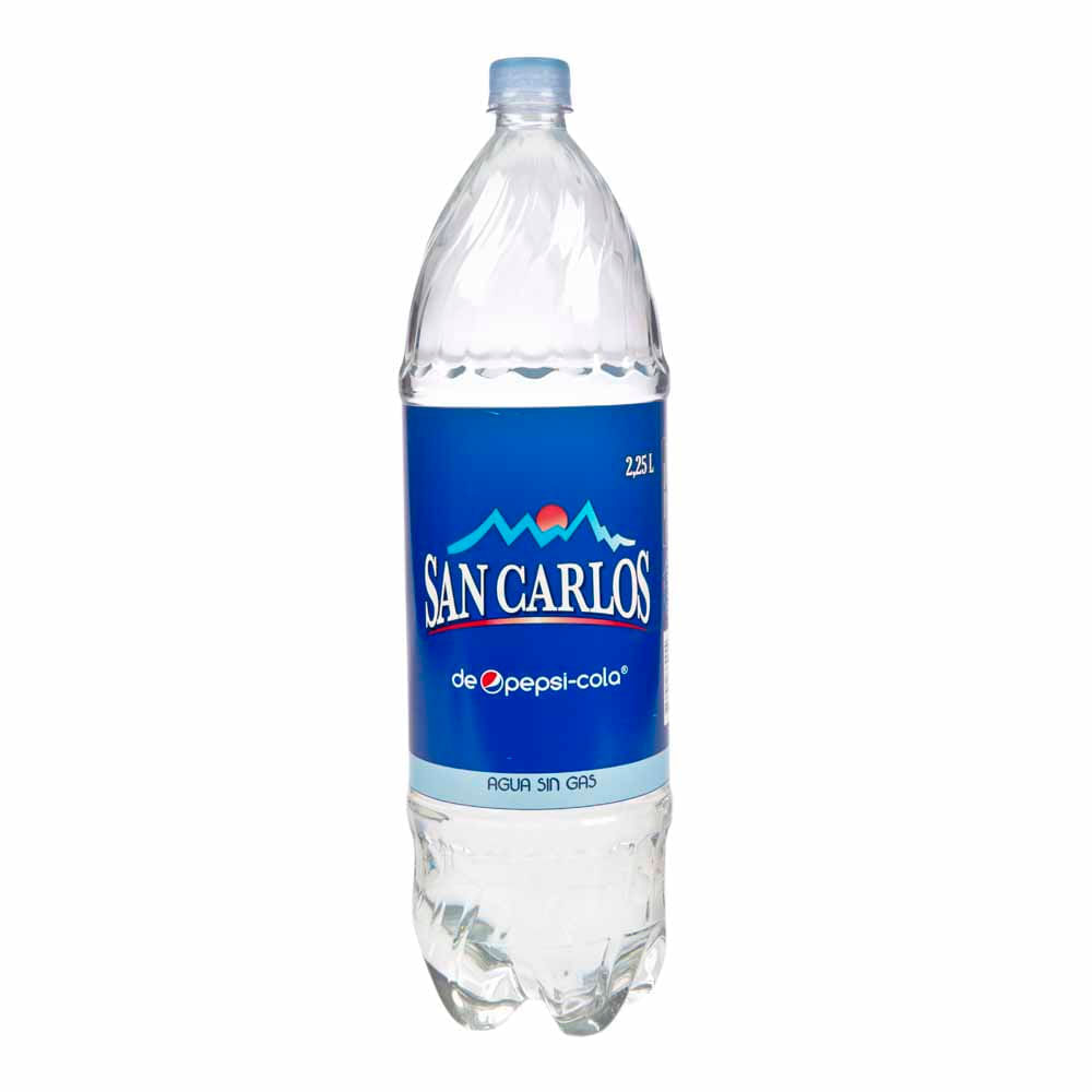 Agua de Mesa SAN CARLOS Sin Gas Botella 2.25L