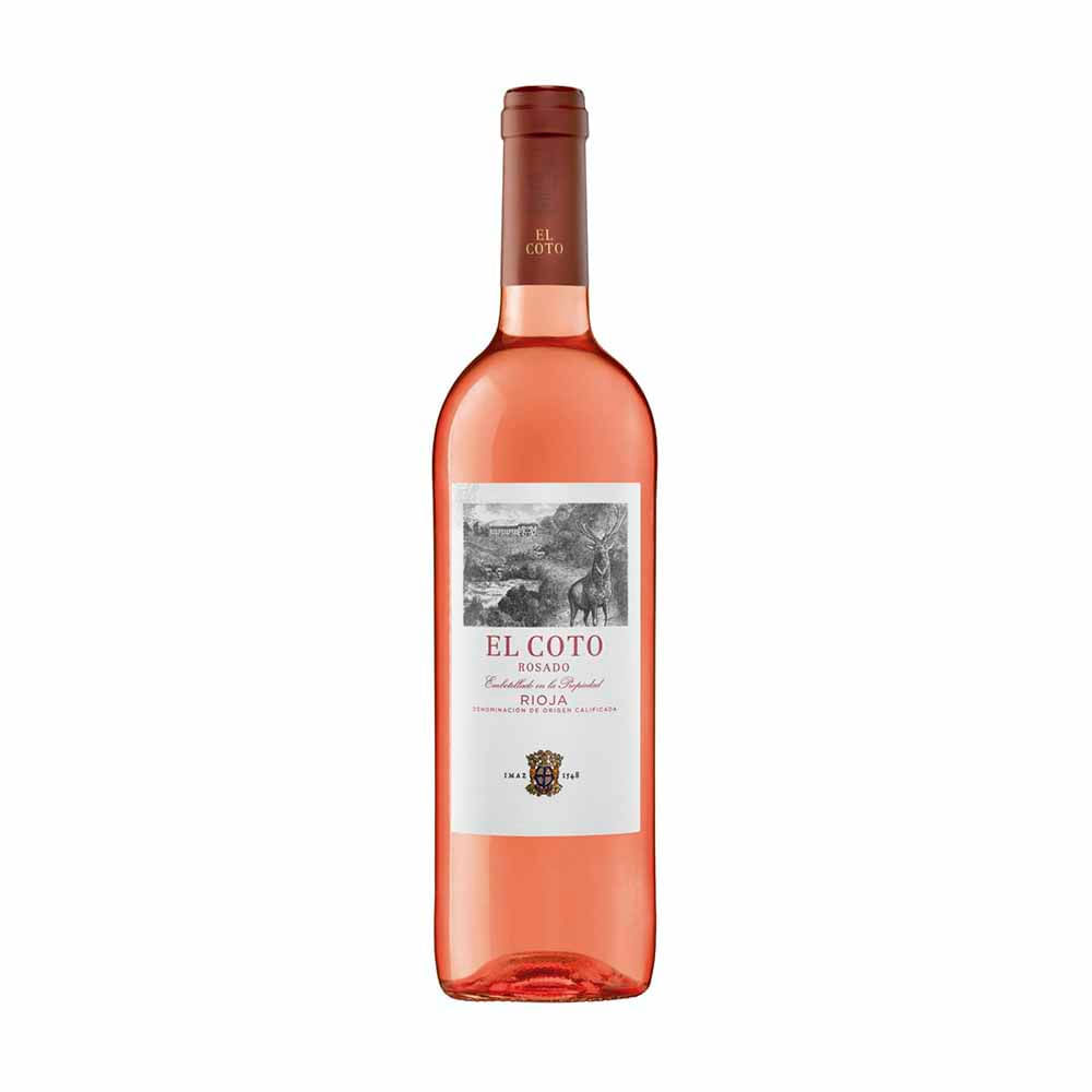 Vino Rosé EL COTO Rioja Botella 750ml