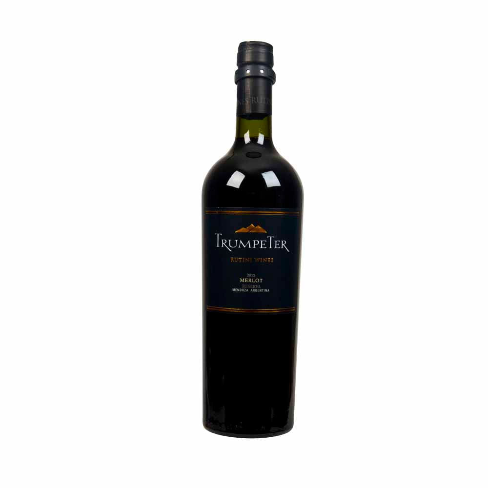 Vino Tinto TRUMPETER Clásico Merlot Botella 750ml